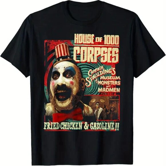 Rob Zombie Captain Spaulding Museum T-Shirt 169 - Picture 1 of 5